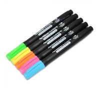 Artline Suprema UV Pennarello Indelebile Penne Glow Sotto Luce Colori Assortiti