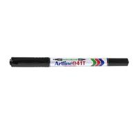 Artline Twin Tip Pennarello Nero Inchiostro a base alcolica ad asciugatura istan