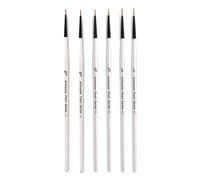 Artmaster Set Pennelli Miniatura Per Acquerello Fine Detail 6 Pezzi