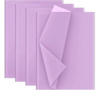 Artmaxx Carta velina lilla chiaro, 50 x 70 cm, 30 fogli, carta velina di qualità per artigianato, confezioni regalo, progetti fai da te, ideale per decorazioni per feste, arte e artigianato con la