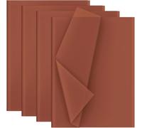 Artmaxx Carta velina marrone, 50 x 70 cm, 30 fogli, carta velina di qualità per artigianato, confezioni regalo, progetti fai da te, ideale per decorazioni per feste, arte e artigianato con la carta