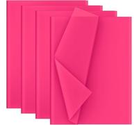 Artmaxx Carta velina rosa scuro, 50 x 70 cm, 30 fogli, carta velina di qualità per artigianato, confezioni regalo, progetti fai da te, ideale per decorazioni per feste, arte e artigianato con la carta