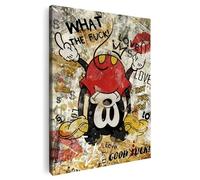 Artmazing | Pitbull Quadro colorato | Immagine Pitbull | S-Art Fotografie | Pitbull Modern | Fantastica immagine da parete per soggiorno | Pitbull Deko XXL | Tela XXL | Pitbull Quadro da parete