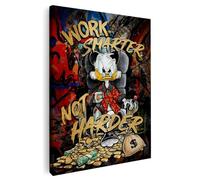 Artmazing | Scrooge McDuck quadro colorato | Scrooge McDuck tela | quadri su tela XXL soggiorno | quadro Scrooge McDuck | S-Art quadri Scrooge McDuck | quadri | tela XXL | McDuck quadro su tela