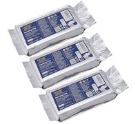 ARTME Argilla da modellare bianca 1500g (500g x 3) Pasta per modellare per arte e artigianato creativo - Asciuga all'aria, confezione singola