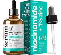 artnaturals Siero viso alla niacinamide, siero avanzato con acido ialuronico, vitamina B3, zafferano e olio di girasole, riduttore dei pori, 30 ml
