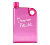 ARTOCT Bottiglia D'acqua Piatta da 420 Ml, Tazza da Viaggio in Plastica Riutilizzabile Sottile Portatile per Picnic in Bicicletta All'aperto con Zaino Scolastico (Rosa)