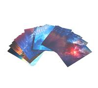 ARTOCT Carta Pieghevole Fronte-retro, Squisito Motivo a Cielo Stellato 200 Fogli per Lavoretti Artistici, Fai Te, Scuola, Bambini, Feste di Natale