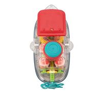 ARTOCT Illumina la Nave Giocattolo Trasparente, Caratteristica di | Include musica, materiale ABS, effetti di luce abbaglianti, perfetti per i bambini, ottimi per i giochi serali