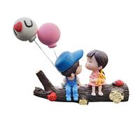 ARTOCT Ornamenti interni cruscotto auto,Bella coppia bacio bambola ornamenti,Coppie creative Action Figure Figure Auto Decorazione Interni