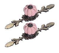 ARTOCT Pomelli per Cassetti a Forma di Zucca Dipinti a Mano, Diametro 4 | Ceramica, Design elegante, Facile da installare, Adatto per armadi, Lega di zinco resistente