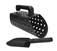 ARTOCT Sabbia Paletta e Pala Scavare Strumenti In Acciaio Inox Sabbia Setaccio Metal Detector Scoop per Avventura All'aperto