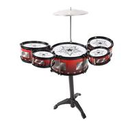 ARTOCT Set di Batteria per Bambini, Kit di Batteria Jazz a Percussione Portatile per Strumenti Musicali per Bambini di età Compresa tra 1 e 12 Anni per Sviluppare Ritmo e abilità