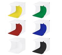 ARTOCT Studio LED Pieghevole, Scatola Luminosa Fotografica Compatta | Facile da montare, materiale PP impermeabile, resa cromatica brillante, ideale per fotocamere