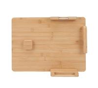 ARTOCT Tagliere con una Sola Mano, Strumento Cucina Dal Design Antiscivolo in Legno di bambù per Uso Domestico e Vita Assistita