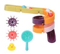 ARTOCT Tieni Traccia dei Giocattoli con Scivolo con Potenti Ventose per i | 24 pezzi per divertimento pratico, allena la creatività e le capacità motorie, materiale plastico resistente