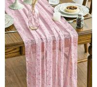 Artoid Mode Garza - Tovaglietta da formaggio con glitter, 3 pezzi, 70 x 300 cm, decorazione per la cucina, per interni, vacanze, in, decorazione per feste