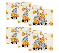 Artoid Mode GNOME - Set di 6 tovagliette con foglie d'acero, 30 x 45 cm, lavabili