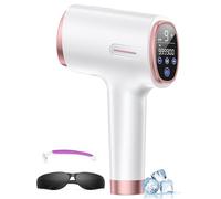 ARTOLF Laser Hair Removal for Women & Men, 45°F Ice-Cooling Contact, Safe & Virtually Painless Alternative to Salon IPL Hair Removal Device, Long-Lasting Hair Removal from Home, with Razor & Glasses