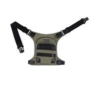 ARTONVEL - Borsa da gamba da moto, in tela militare, ultra resistente, in pelle di vacchetta pieno fiore vintage - Impermeabile e leggero - Borsa regolabile - Ergonomico - Durevole - Garanzia 3 anni