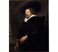ARToPHIIU Dipinti Famosi Quadri Stampa Murale su Tela Autoritratto dipinto di Peter Paul Rubens per L'arredamento del Soggiorno 60x90cm