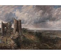 ARToPHIIU Dipinti Famosi Quadri Stampa Murale su Tela Hadleigh Castle la foce del Tamigi mattina dopo una notte tempestosa di John Constable per L'arredamento del Soggiorno 60x90cm