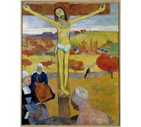 ARToPHIIU Dipinti Famosi Quadri Stampa Murale su Tela il Cristo giallo di Paul Gauguin per L'arredamento del Soggiorno 60x90cm