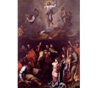 ARToPHIIU Dipinti Famosi Quadri Stampa Murale su Tela la Trasfigurazione di Raffaello Sanzio Raffaello per L'arredamento del Soggiorno 60x90cm