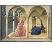 ARToPHIIU Dipinti Famosi Quadri Stampa Murale su Tela l'Annunciazione del Beato Angelico per L'arredamento del Soggiorno 60x90cm