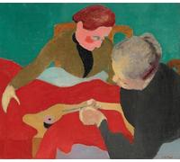 ARToPHIIU Dipinti Famosi Quadri Stampa Murale su Tela le sarte di Edward Vuillard per L'arredamento del Soggiorno 60x90cm