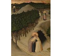 ARToPHIIU Dipinti Famosi Quadri Stampa Murale su Tela l'incontro tra il Santo e San Paolo per L'arredamento del Soggiorno 60x90cm
