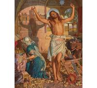 ARToPHIIU Dipinti Famosi Quadri Stampa Murale su Tela l'ombra della morte di William Holman Hunt per L'arredamento del Soggiorno 60x90cm
