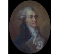 ARToPHIIU Dipinti Famosi Quadri Stampa Murale su Tela Massimiliano di Robespierre di Boze per L'arredamento del Soggiorno 60x90cm
