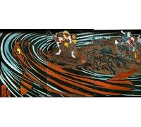 ARToPHIIU Dipinti Famosi Quadri Stampa Murale su Tela Oniwakamaru sta per attaccare la mostruosa carpa di Utagawa Kuniyoshi per L'arredamento del Soggiorno 60x90cm
