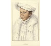 ARToPHIIU Dipinti Famosi Quadri Stampa Murale su Tela Re II di Francia di Hans Holbein il Giovane per L'arredamento del Soggiorno 60x90cm