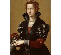 ARToPHIIU Dipinti Famosi Quadri Stampa Murale su Tela Ritratto di Eleonora Da Toledo di Alessandro Allori per L'arredamento del Soggiorno 60x90cm