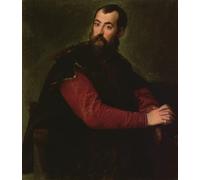ARToPHIIU Dipinti Famosi Quadri Stampa Murale su Tela Ritratto di gentiluomo di Paolo Veronese per L'arredamento del Soggiorno 60x90cm