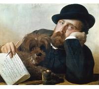 ARToPHIIU Dipinti Famosi Quadri Stampa Murale su Tela Ritratto di Neri di Antonio Ciseri per L'arredamento del Soggiorno 60x90cm