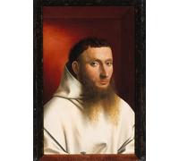 ARToPHIIU Dipinti Famosi Quadri Stampa Murale su Tela Ritratto di un certosino di Petrus Christus per L'arredamento del Soggiorno 60x90cm