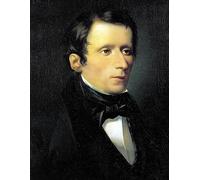 ARToPHIIU Dipinto su Tela Poster su Tela Pittura Dipinto su Tela Classico Giacomo Leopardi di Domenico Morelli per la Decorazione Della Parete 60x90cm