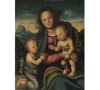 ARToPHIIU Immagini Moderni Murale Artistico Poster Stampe Quadri Bildnis Einer Frau di Lucas Cranach il Vecchio per Decorazioni per la Casa 60x90cm