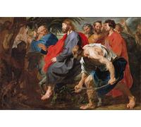 ARToPHIIU Immagini Moderni Murale Artistico Poster Stampe Quadri Entrata di Cristo a Gerusalemme diVan Dyck per Decorazioni per la Casa 60x90cm