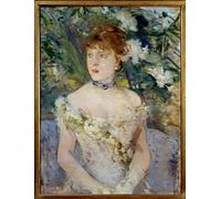 ARToPHIIU Immagini Moderni Murale Artistico Poster Stampe Quadri Giovane donna nella toilette con la palla Dipinto di Berthe Morisot per Decorazioni per la Casa 60x90cm