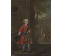 ARToPHIIU Immagini Moderni Murale Artistico Poster Stampe Quadri Guglielmo Augusto di Cumberland di William Hogarth per Decorazioni per la Casa 60x90cm