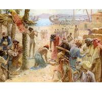 ARToPHIIU Immagini Moderni Murale Artistico Poster Stampe Quadri Il commercio del re Bibbia di William Brassey Hole per Decorazioni per la Casa 60x90cm