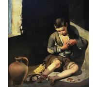 ARToPHIIU Immagini Moderni Murale Artistico Poster Stampe Quadri il giovane mendicante di Bartolomé Esteban Murillo per Decorazioni per la Casa 60x90cm