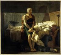 ARToPHIIU Immagini Moderni Murale Artistico Poster Stampe Quadri il ritorno di Marcus Sextus Marcus Sextus del barone Pierre Narcisse Guerin per Decorazioni per la Casa 60x90cm