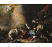 ARToPHIIU Immagini Moderni Murale Artistico Poster Stampe Quadri la Conversione di San Paolo di Bartolomé Esteban Murillo per Decorazioni per la Casa 60x90cm