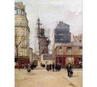 ARToPHIIU Immagini Moderni Murale Artistico Poster Stampe Quadri La Liberté illumina il mondo la statua della Liberté realizzata da Paul dargaud per Decorazioni per la Casa 60x90cm