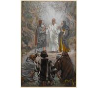ARToPHIIU Immagini Moderni Murale Artistico Poster Stampe Quadri la Trasfigurazione di Jacques per Decorazioni per la Casa 60x90cm